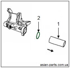 Внутрішня трубка qr512e-1707018ab Внутрішня трубка qr512e-1707018ab