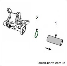 Трубка поршня renault amt Трубка поршня renault amt