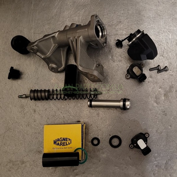 положення манжет на пошні циліндра та ущільнювач з трубкою манжеты поршня привода сцепления робота тигго